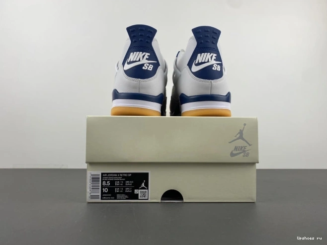 Navy Retro  Jordan DR5415-100 4 SB 0817